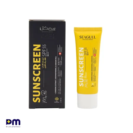 کرم ضد آفتاب فاقد رنگ آقایان SPF55 SD سی گل
