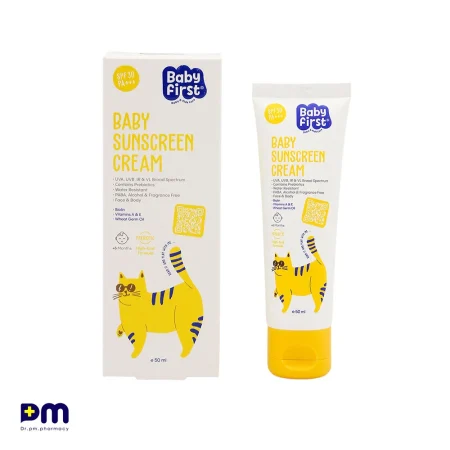 کرم ضد آفتاب کودکان بیبی فرست SPF30