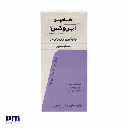 شامپو ایروکس جلوگیری از ریزش مو مناسب موهای خشک تا معمولی