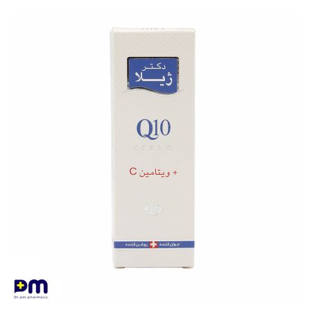 کرم Q10 حاوی ویتامین C دکتر ژیلا (روشن کننده و جوان کننده)