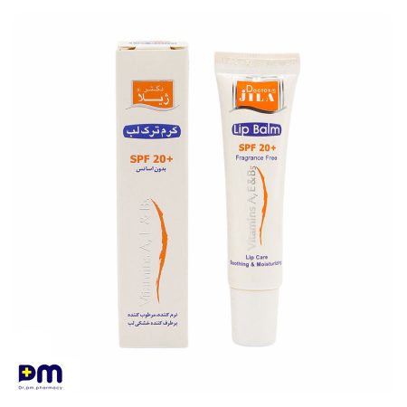 کرم ترک لب SPF20+ دکتر ژیلا (نرم کننده و مرطوب کننده)
