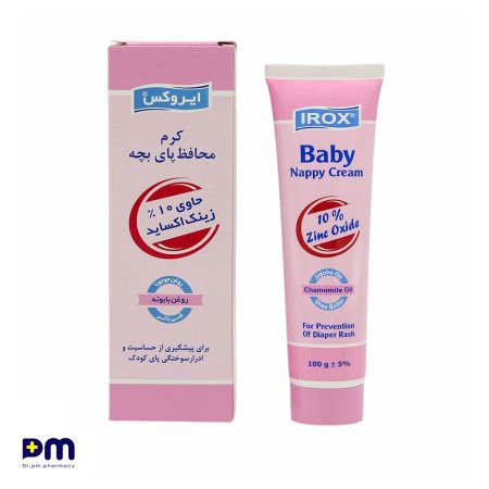 کرم محافظ پای بچه ایروکس برای پیشگیری حساسیت و ادرار سوختگی