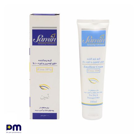 کرم نرم کننده حاوی اوسرین و اوره 10% ثمین مناسب پوست های خشک و آسیب دیده