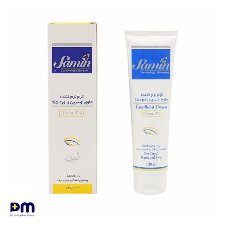 کرم نرم کننده حاوی اوسرین و اوره 5% ثمین مناسب پوست های خشک و آسیب دیده