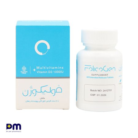قرص فولیکوژن اروند فارمد مناسب پیشگیری از ریزش مو