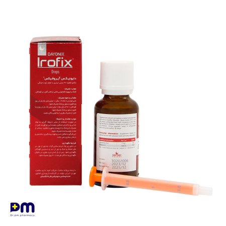قطره دایونیکس آیروفیکس جهت کمک به کم خونی ناشی از فقر آهن کودکان