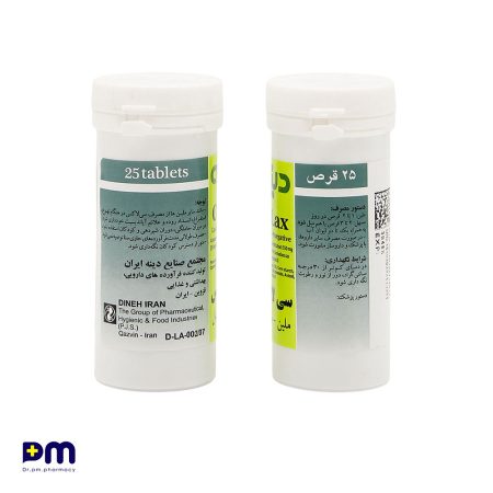 قرص سی-لاکس دینه (ملین - مسهل) 25 عددی